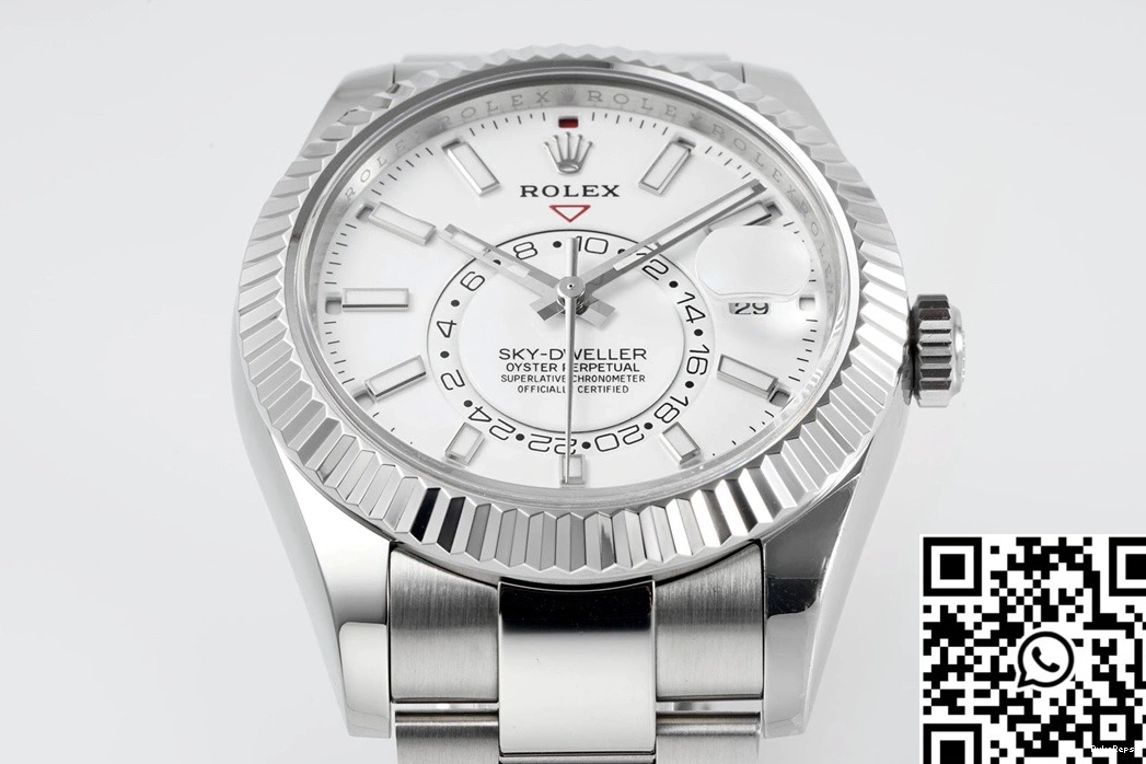 M336934-0003 Factory ZF SKY White Dial DWELLER Rolex 1024